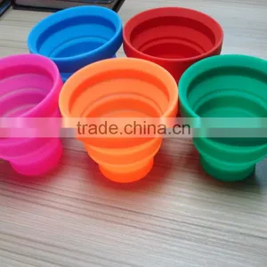 Promotional Gifts Tourism Convenient Silicone Folding Cup thumbnail-2