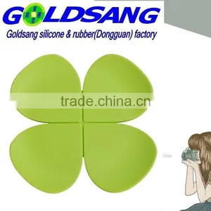 Hot Selling Custominzed Fllower Shape Heat Resistant Silicone Cup Mat thumbnail-5