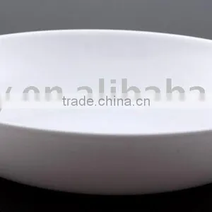 Elegant 6" White Plastic Plate for Wedding thumbnail-1