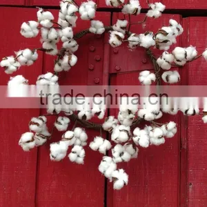 New Design Artificial Cotton Wreath thumbnail-1