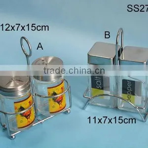 Clear Glass Seasoning Pot Cruet thumbnail-1