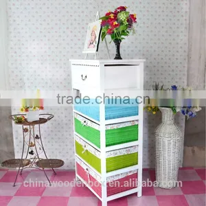 Straw Drawer Cabinet thumbnail-2