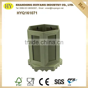 Unfinished Custom Cheap Wholesale Wooden Bucket thumbnail-1