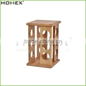 Hot Sale Best Quality Bamboo Wooden Spice Rack With Jar For Restaurant/Homex_Factory thumbnail-2