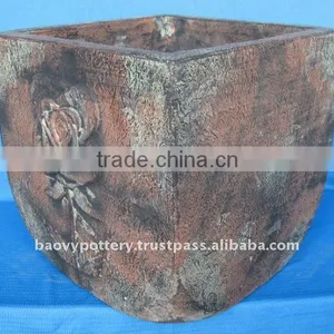 Antique Terracotta Planters - Terracotta Pot thumbnail-1