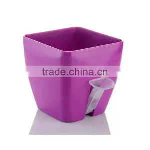 Flower Pots Wholesale Various Size Square Plastic Flower Pot thumbnail-3