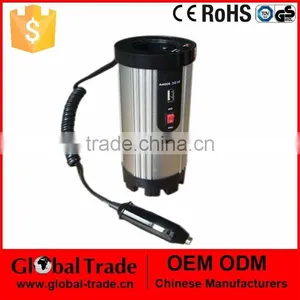 150W Round Shape Car Power Inverter With DC 5V USB Port A1740 thumbnail-1