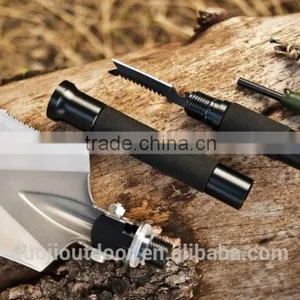 High-quality Multi-use Outdoor Sport Gear With Shovel Hoe Knife Hook Fire Starter thumbnail-1