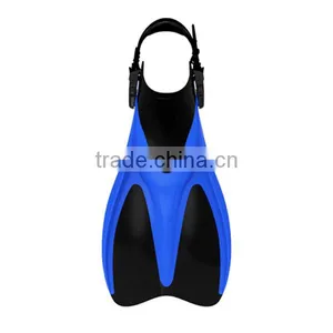 2015 New Open Heel Rubber Fins, Freediving Fins With Adjustable StrapFN-800) thumbnail-2
