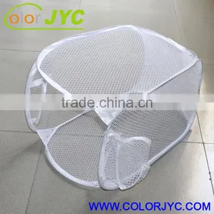 High Quality Folding Mesh Laundry Basket thumbnail-1