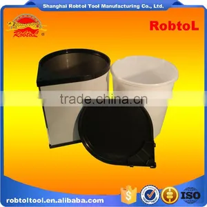 14L Kitchen Cabinet Waste Bin Revolve Plastic Garbage Can Trash Rubbish Dustbin thumbnail-1