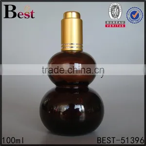 Special Design 100ml Amber Glass Bottle Essential Oil 100ml Amber Glass Bottle thumbnail-3
