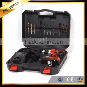 New 2014 Ok Tools 18V Li-ion Battery Cordless Drill of Power Tool Sets Hand Tool Manufacturer China Wholesale Supplier thumbnail-1