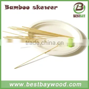 Best Price Wooden BBQ Bamboo Skewer/ Bamboo Skewer Machine /kabob Skewer thumbnail-1