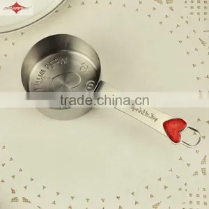 ZY-L1031 New Fashion Solid Sturdy 4pcs Kitchen Stainless Steel Measuring Cup Set thumbnail-5
