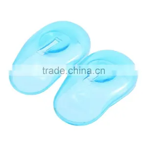 2PCS Clear Silicone Ear Cover Hair Dye Shield Protect Hair Salon Color Blue New thumbnail-1
