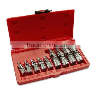 9 Piece Universal Joint "E" Torx thumbnail-1