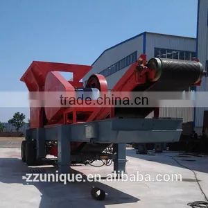 Easy Hauling Trailer Mobile Rock Crushing Plant for Quarry thumbnail-6