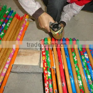 Long Broom Stick Wood Broom Handle Wood thumbnail-2