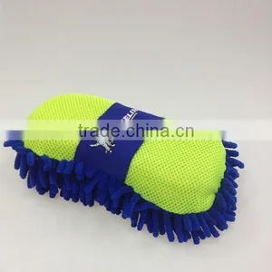 Ultra Chenille Microfiber Car Wash Product Cleaning Magic Sponge thumbnail-1