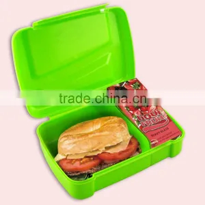 BPA Free Adult Siamese Plastic Bento Lunch Box thumbnail-5