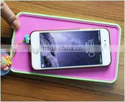 For Sumsung S6 Silicone-vehicle QI Wireless Car Phone Charger Phone Holder With Universal Receiver thumbnail-1