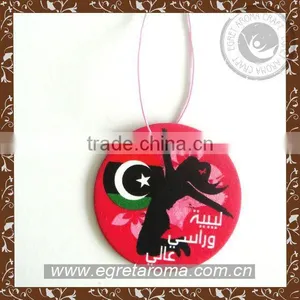 EA1-1013 Angel Heart Customized Hanging Paper Car Air Freshener thumbnail-3