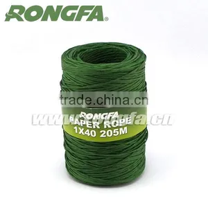 200m Rolled Paper Twisted Rope Kraft Binding Paper Rope for Garden and Agriculture thumbnail-4