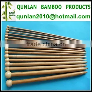 Eco-friendly Single Pointed Bamboo Needles thumbnail-1