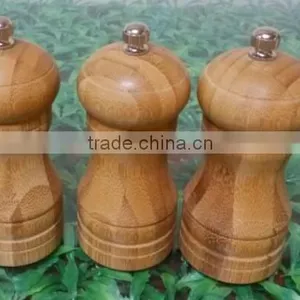 Wholesale Bamboo Salt Grinders thumbnail-1