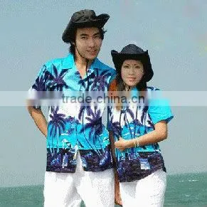 Classic Mens Hawaiian Shirts Palm Tree Shirts,short Sleeve Printing Shirts thumbnail-1