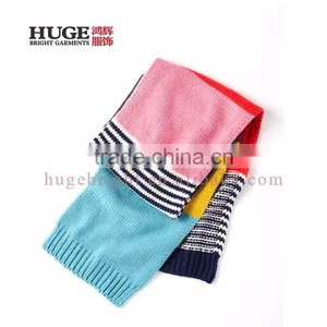 China Manufacturer New Design Fashion Knit Kids Scarf thumbnail-1
