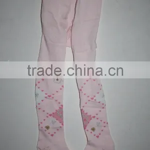 Knitted Tight Cheap Cotton Cute Jacquard Children Pantyhose thumbnail-3