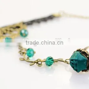 Hot Sale South Korean Jewelry Antique Lace Diamond Jewelry Sets Wholesale thumbnail-3