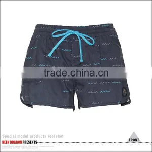 Full Elastic Women's Shorts Sublimation Printing Ladies Surf Shorts thumbnail-2