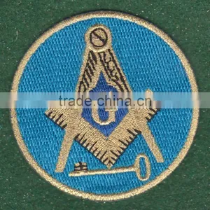 Masonic Machine Embroidery Patch thumbnail-1
