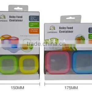Baby Food Container Baby Blocks Freezer Storage Containers thumbnail-4