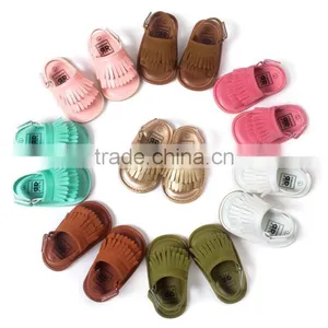 2017 Summer Design, PU Leather Baby Summer Sandals thumbnail-1