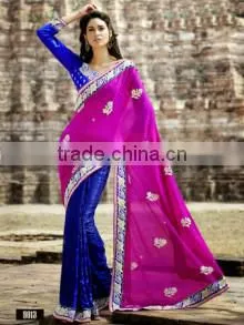Attractive Party Wear Sarees SKU#17538 thumbnail-1