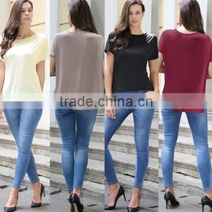 Short Sleeves Custom Printing100% Cotton Custom Women t Shirt thumbnail-3