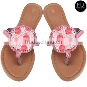 Stocked Wholesale Monogram Sandals thumbnail-3