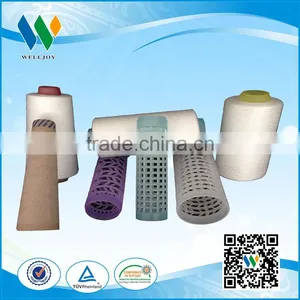 100% Polyester Colored Dyed Spun Yarn for Shoes Jeans thumbnail-2