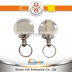 Silver Chrome Badge Reel thumbnail-1