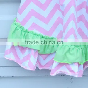Back to School Girls Outfits Wholesale Sleeveless Bow Romper Sets for Baby Girls thumbnail-3