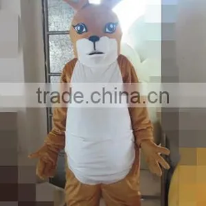 Easy-wearing Adult Kangaroo Mascot Costume thumbnail-2