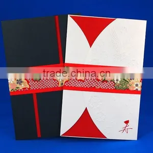 Japan High-grade Wedding Invitation Card 'SHOUKA' Wholesale thumbnail-1
