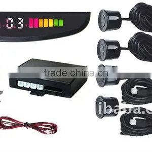 Roof Mounting LED Backup Sensors 4 Black Sensors, LED Parking Sensors thumbnail-1