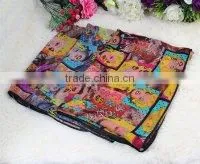 PRINTED POLYESTER SCARF thumbnail-3