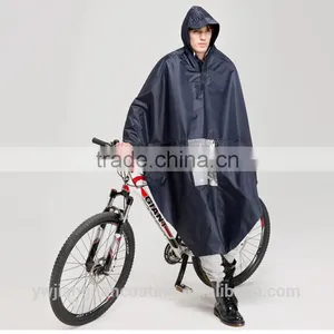 New Arrival High Quality Waterproof Single Plastic Bicycle Raincoat thumbnail-3