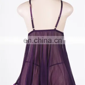 Sexy See Through Women Enchanting Sleepwear thumbnail-5